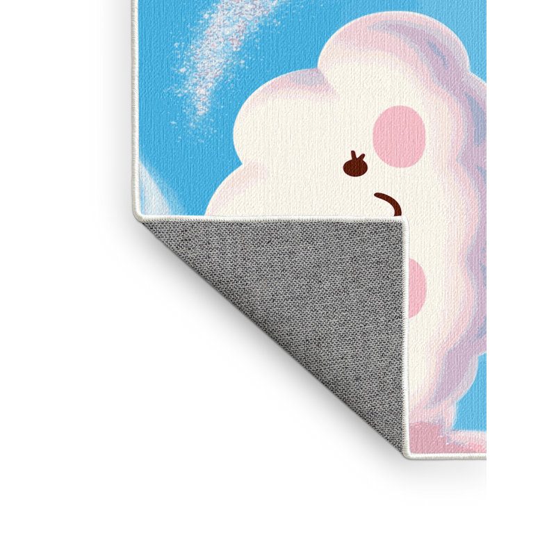 Tapis de chambre de bébé Zoomie Kids, Rectangulaire 3 pi x 5 pi