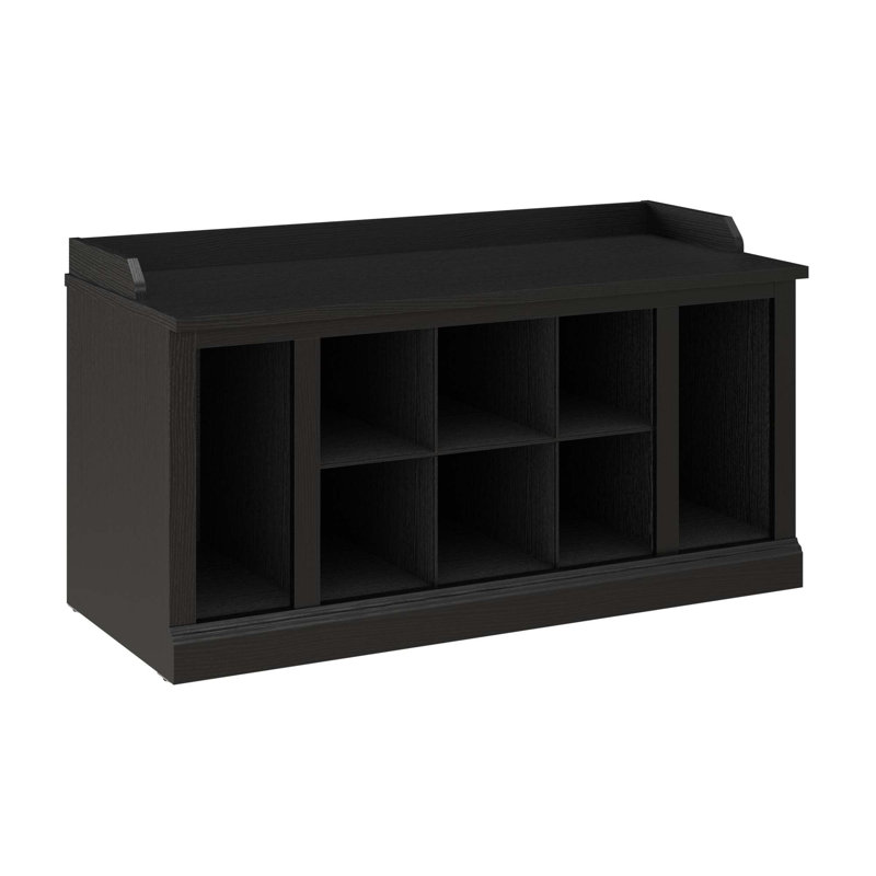 Banc de rangement Arulappu, Suède chêne noir