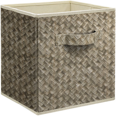 11" Foldable Fabric Storage Cube Bins with Handles