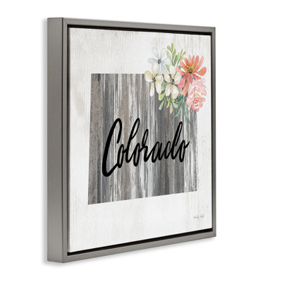 "Shabby Elegance Colorado", art mural sur toile flottante par Cindy Jacobs