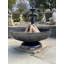 Harrogate Round Steel Wood Burning Fire Pit-277378280