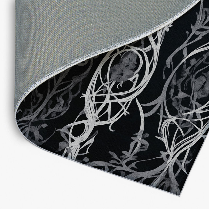 Phantom Lace Indoor And Outdoor Area Rug, Rectangle 5' x 7'