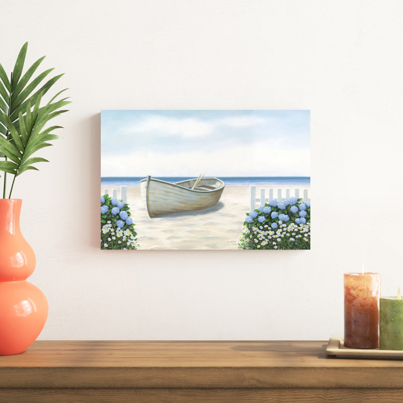Beach Days I, H 12 po x l 18 po x P 1,25 po