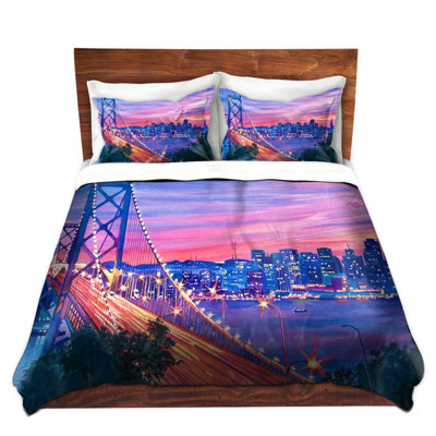 Ensemble de housse de couette San Francisco Nights