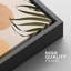 «Vibrant Retro Mid-Century Mountains Abstract Shapes», art moderne, décoration murale, style bohémien zen-98109925-98109924