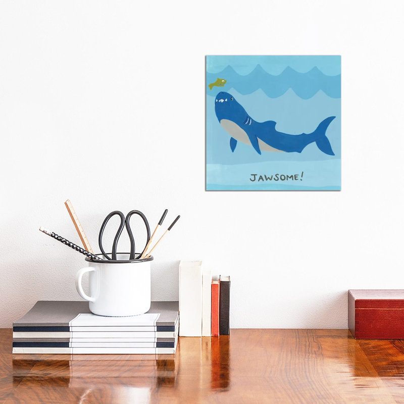 Jawesome I by June Erica Vess - Wrapped Canvas Print, 30.48 cm H x 30.48 cm W