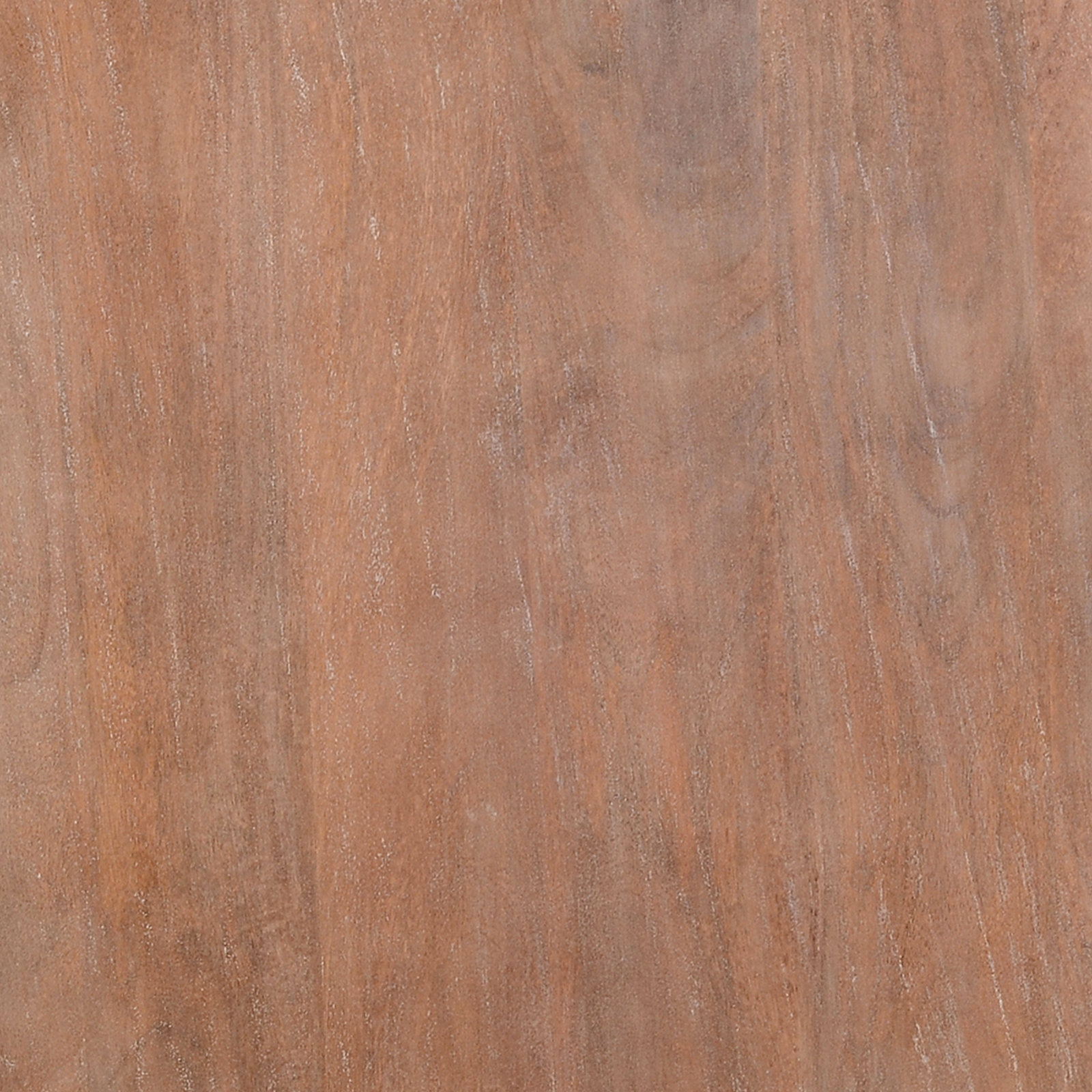 Teasdale 36" Mango Drum Coffee Table, Distressed Brown