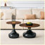Ensemble de 2 tables gigognes Luxury Luxury-130156413
