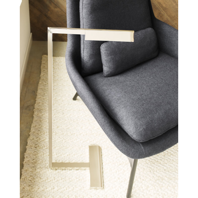 Sean Lavin Dessau Floor Lamp, Polished Nickel, 38"