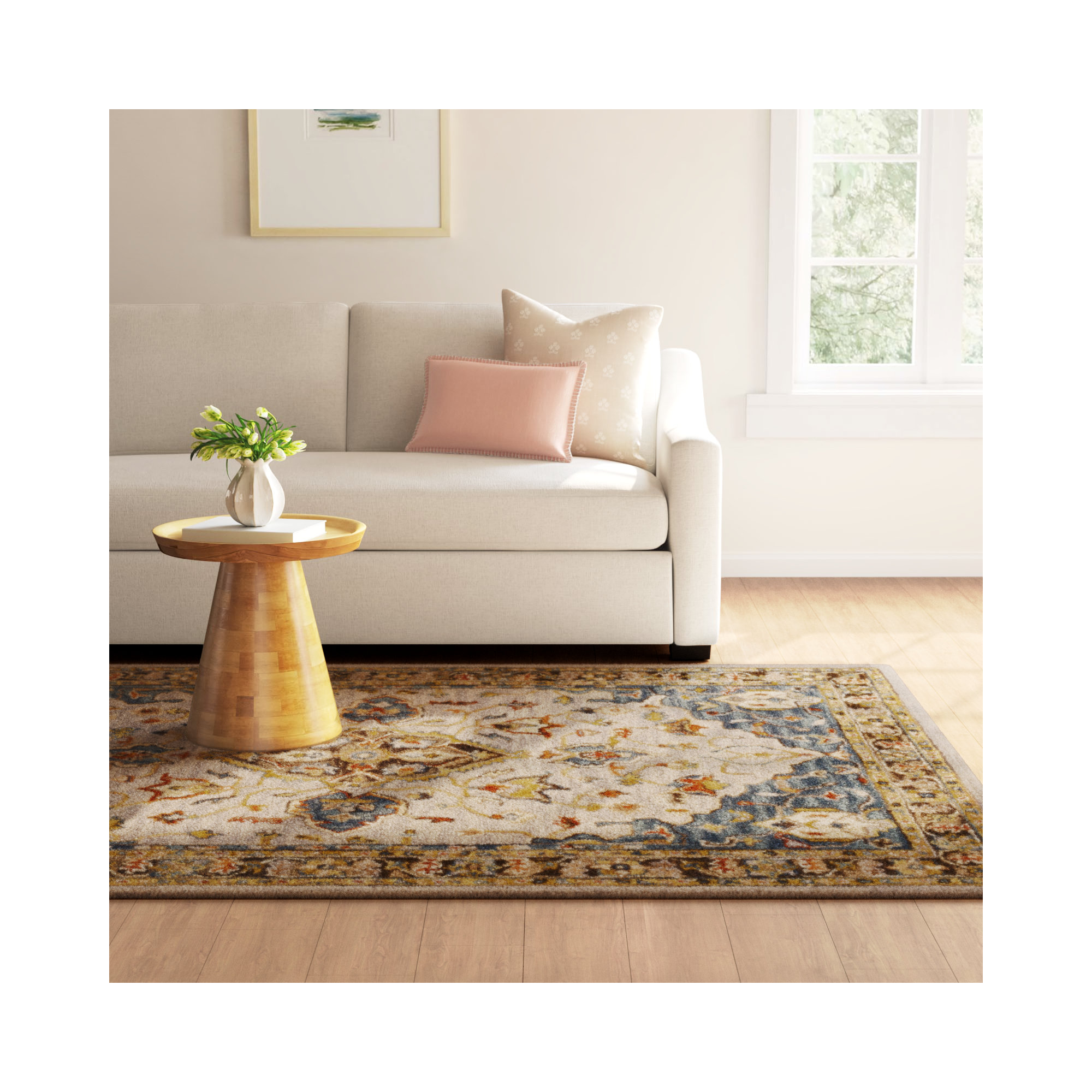 Alford Handmade Wool Rug, Rectangle 9' x 13'