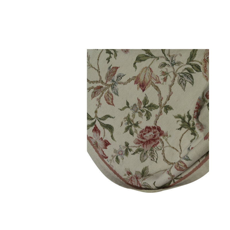 Hand Knotted Wool Floral Area Rug