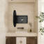 Armoire à pharmacie ronde avec cadre en métal 31,5 pouces avec miroir et tablettes réglables avec rangement pour salle de bain-1345912015-1345912000
