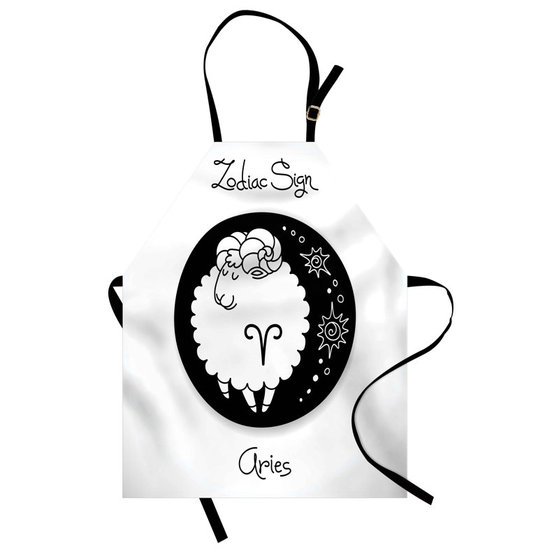 No Pattern Bib Apron