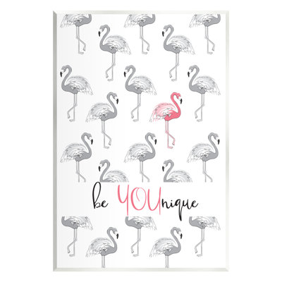 «Be Younique Pink Flamingo» par Martina Pavlova - impression
