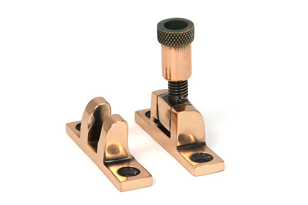 Brompton Brighton Fastener - Narrow (Square), Polished Bronze