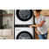 LG Single Unit Front Load WashTower with Center Control 4.5 cu. ft. Washer and 7.4 cu. ft. Gas Dryer