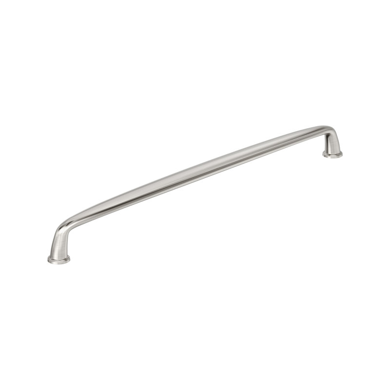 Poignée barre Kane, Nickel satiné, 12 5/8"