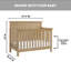 Lit de bébé convertible 4 en 1 Everlee-91884838