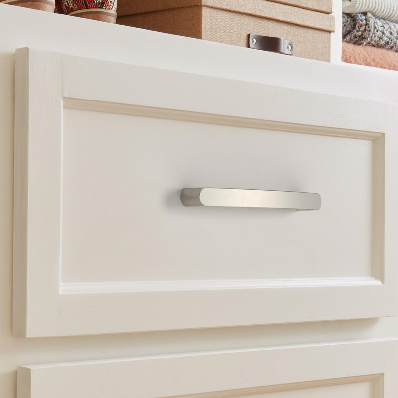 Rift  Arch Pull, 3 3/4", Satin Nickel