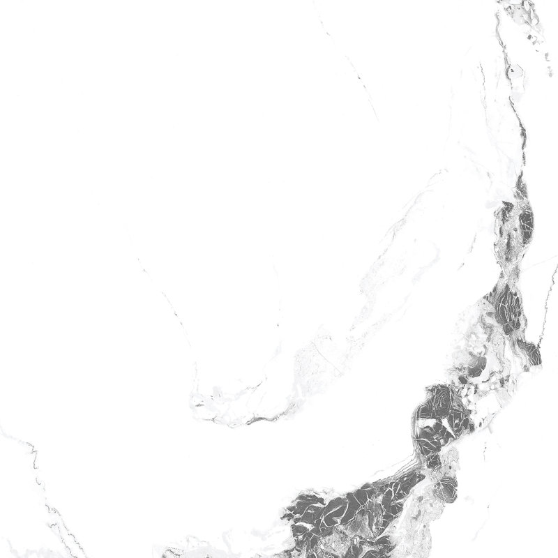 Nacre argent poli, L 24 po x L 24 po
