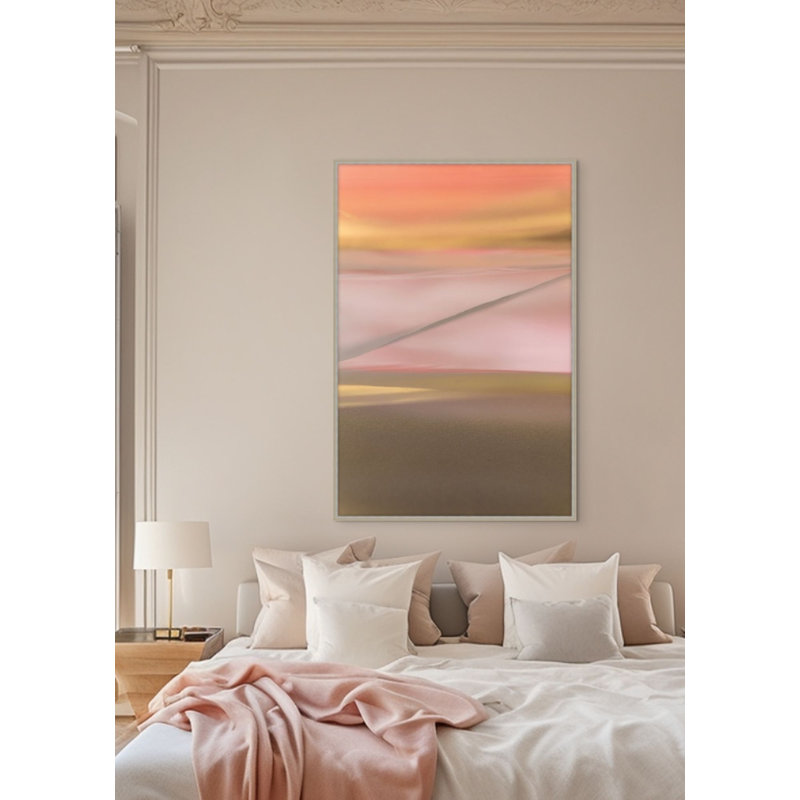 Sunset Through Glass 1 Print, 42.25" H x 28.25" W