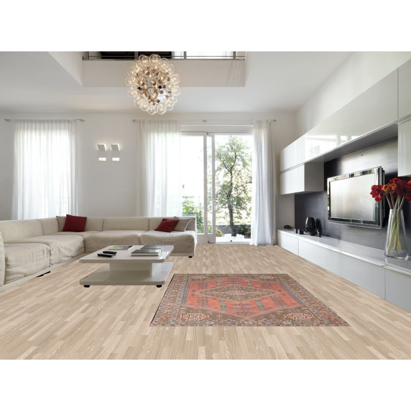 Tapis tribal à motif géométrique traditionnel 7 x 10