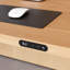 Bureau debout noir en bois manufacturé-496828221