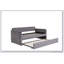 Upholstered Daybed with Trundle and USB Charging Design-1432599285