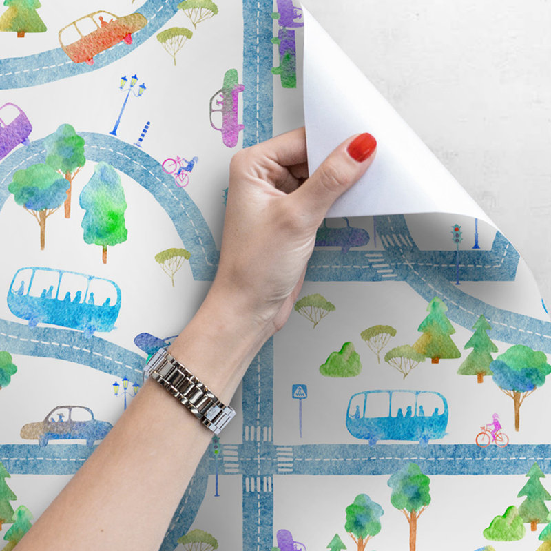Gautreaux 2.5m x 2.5m Matte Wallpaper Roll, 250 x 250cm
