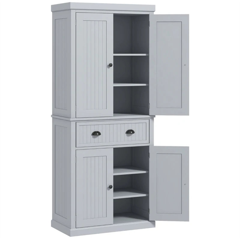 Armoire haute, Gris