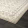 Tapis marocain beige en polypropylène tissé à la machine