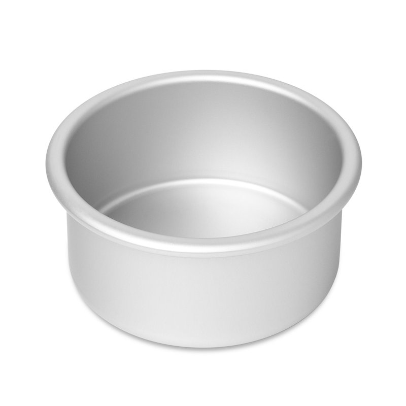 Last Confection 4" x 2" Round Aluminum Cake Pan