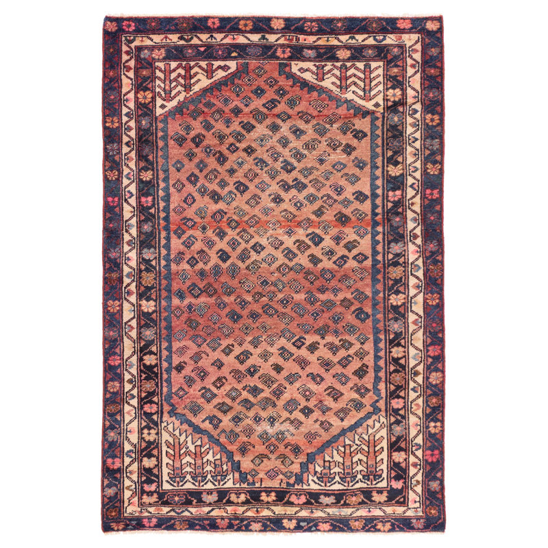 Tapis cuivre antique Antalya 4 pi 8 po x 7 pi 1 po