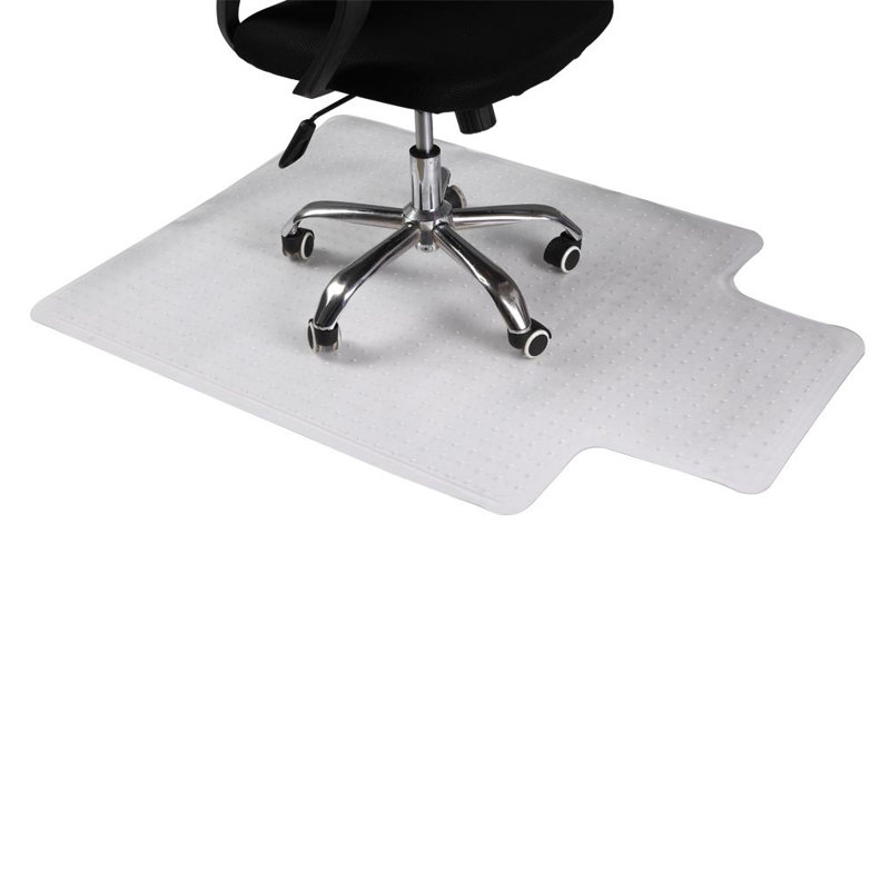 Standard Lip Chair Mat with Beveled Edge for Soft Surfaces