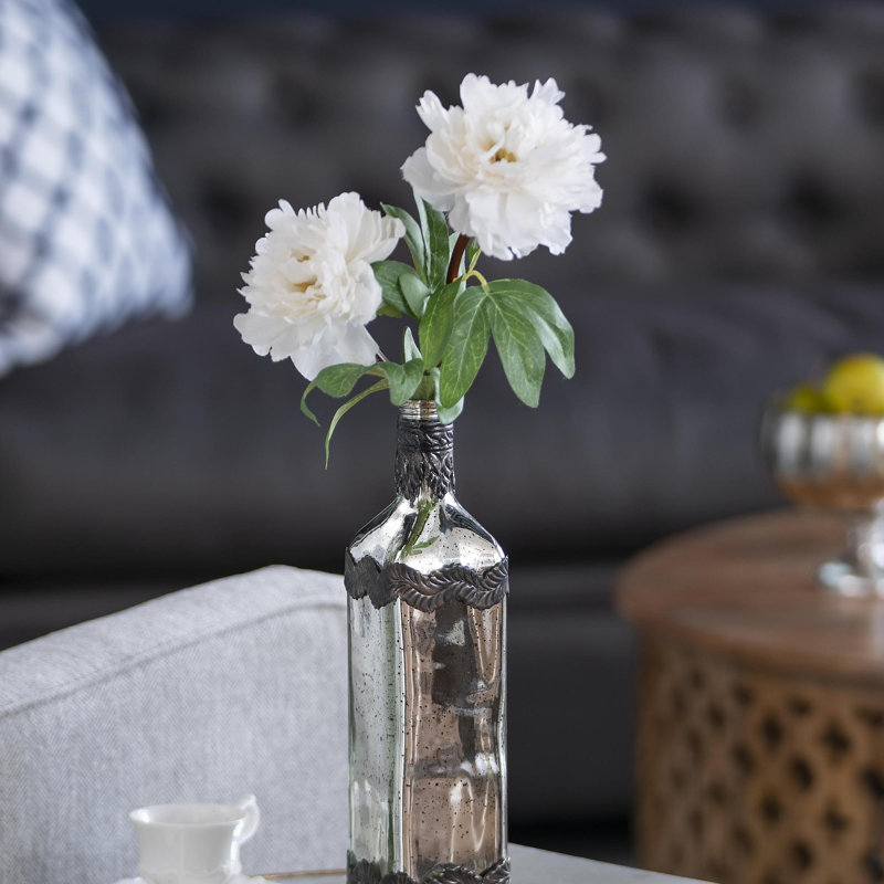 Vase en verre D3x12