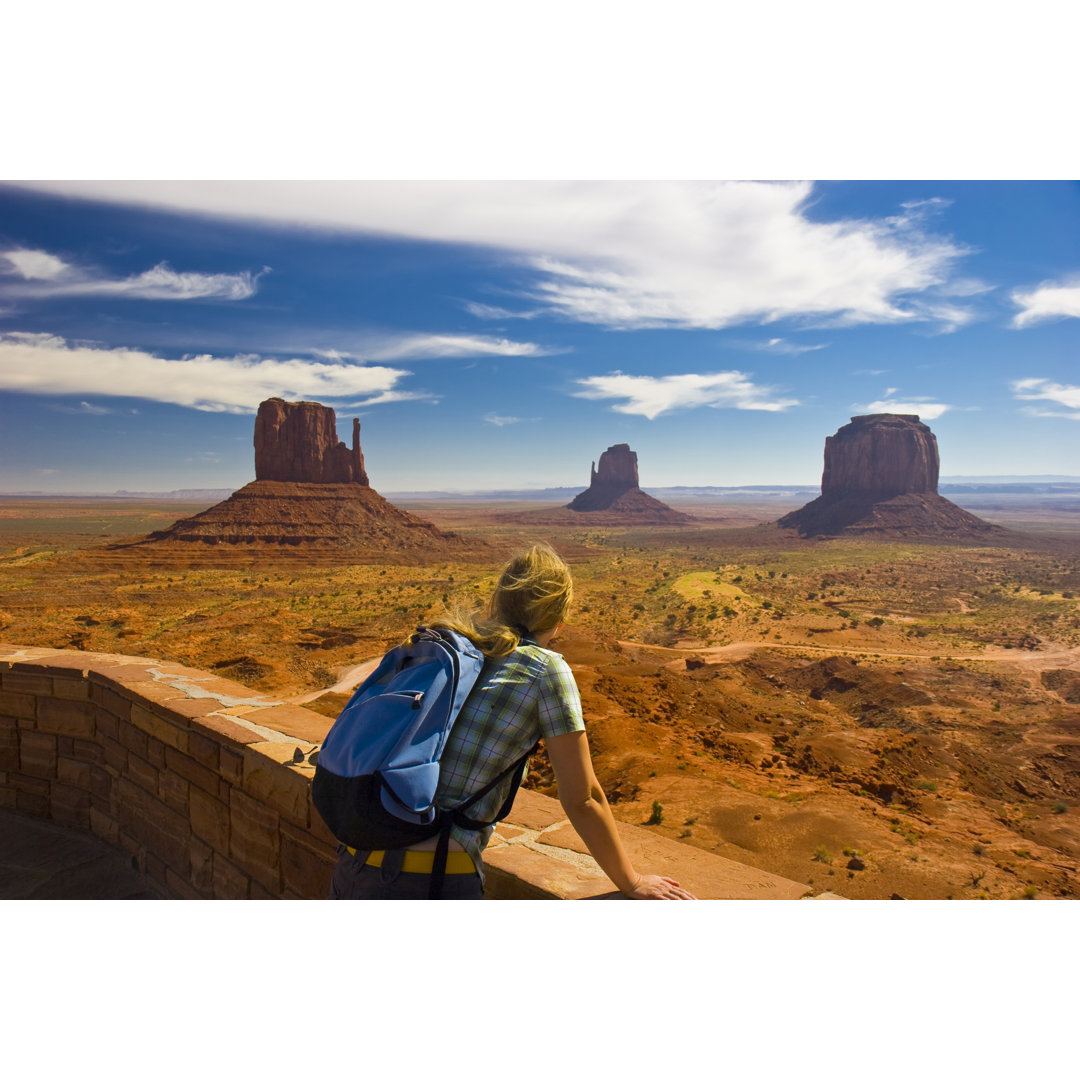 Monument Valley von Lightpix - Kunstdrucke auf Leinwand ohne Rahmen