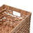 Bushong Bohemian Cottage Handwoven Hyacinth Rectangular Nesting Baskets with Handles (Set of 3)-1807567539