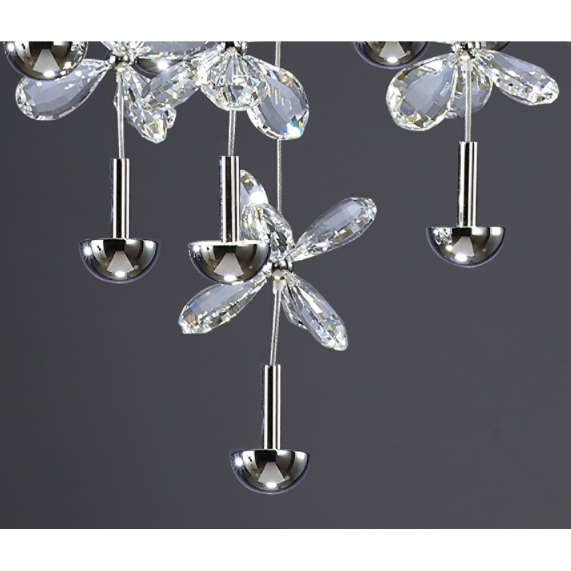 28 - Light Polished Chrome LED Pendant