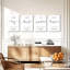 4 Piece Wrapped Canvas Print
