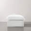 31.8cm Wide Square Solid Colour Ottoman-134684763