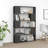vidaXL Book Cabinet Room Divider Engineered Wood Medium-353089019-350520360