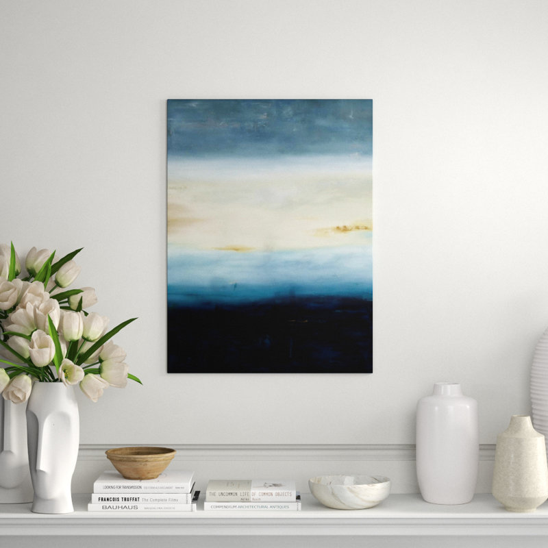 Perfect Horizon Print by Samuel Kane, Image Brush Gel, 32" H x 24" W