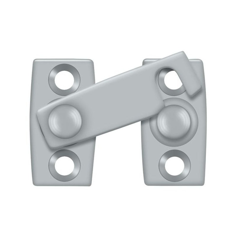 Brass Latch/Catch/Bolt, Brushed Chrome