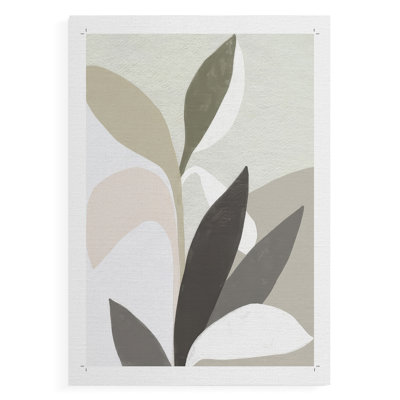 Cut Paper Sproutling I -Canvas Print Only - NOT FRAMED