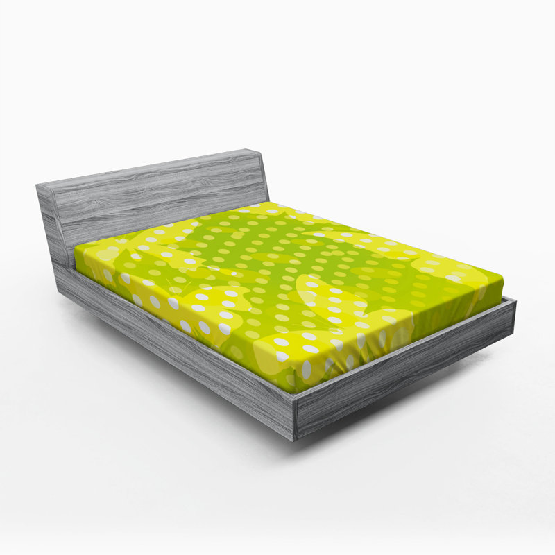 Drap-housse en forme de papillon pois dot, Drap-housse grand