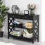 HOMCOM Console Table Side Desk with Shelves Drawers X Support Frame-58886289