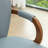 Mid Century Modern Leather Upholstered Swivel Dining Chairs With Arms-1517867136