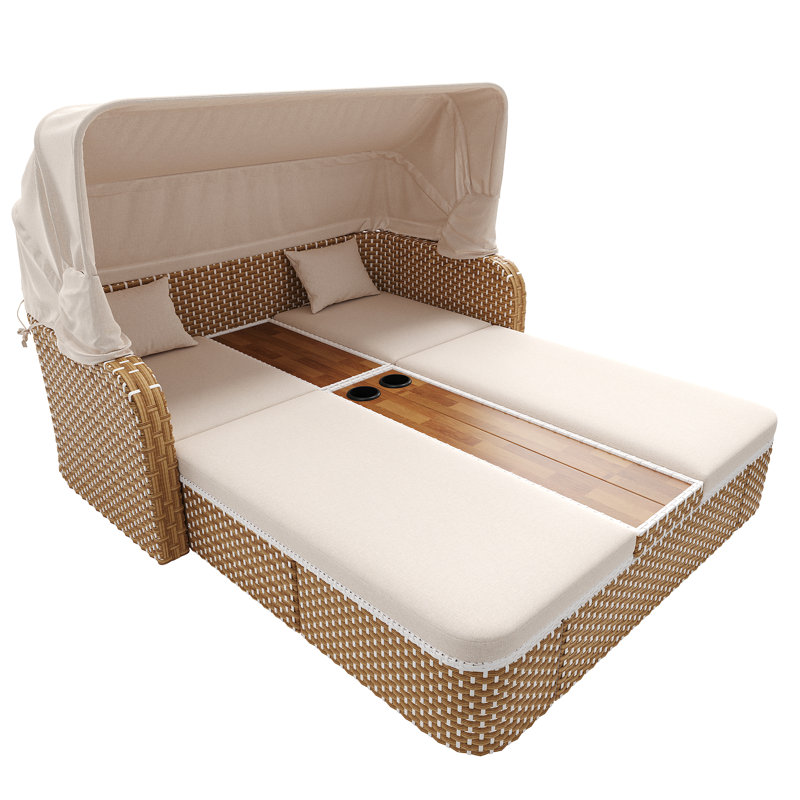 192cm Long Double Chaise