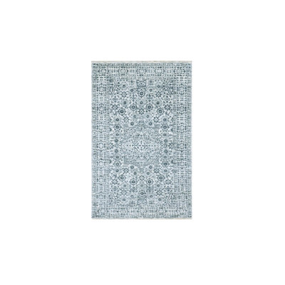 Tapis oriental rectangulaire en laine noué à la main 2 pi 11 po x 5 pi 3 po MOA10279810