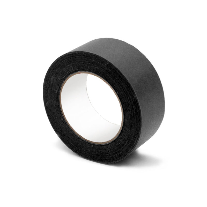 FHC BKT2 SGS Black Masking Tape 2" x 180 ft Roll
